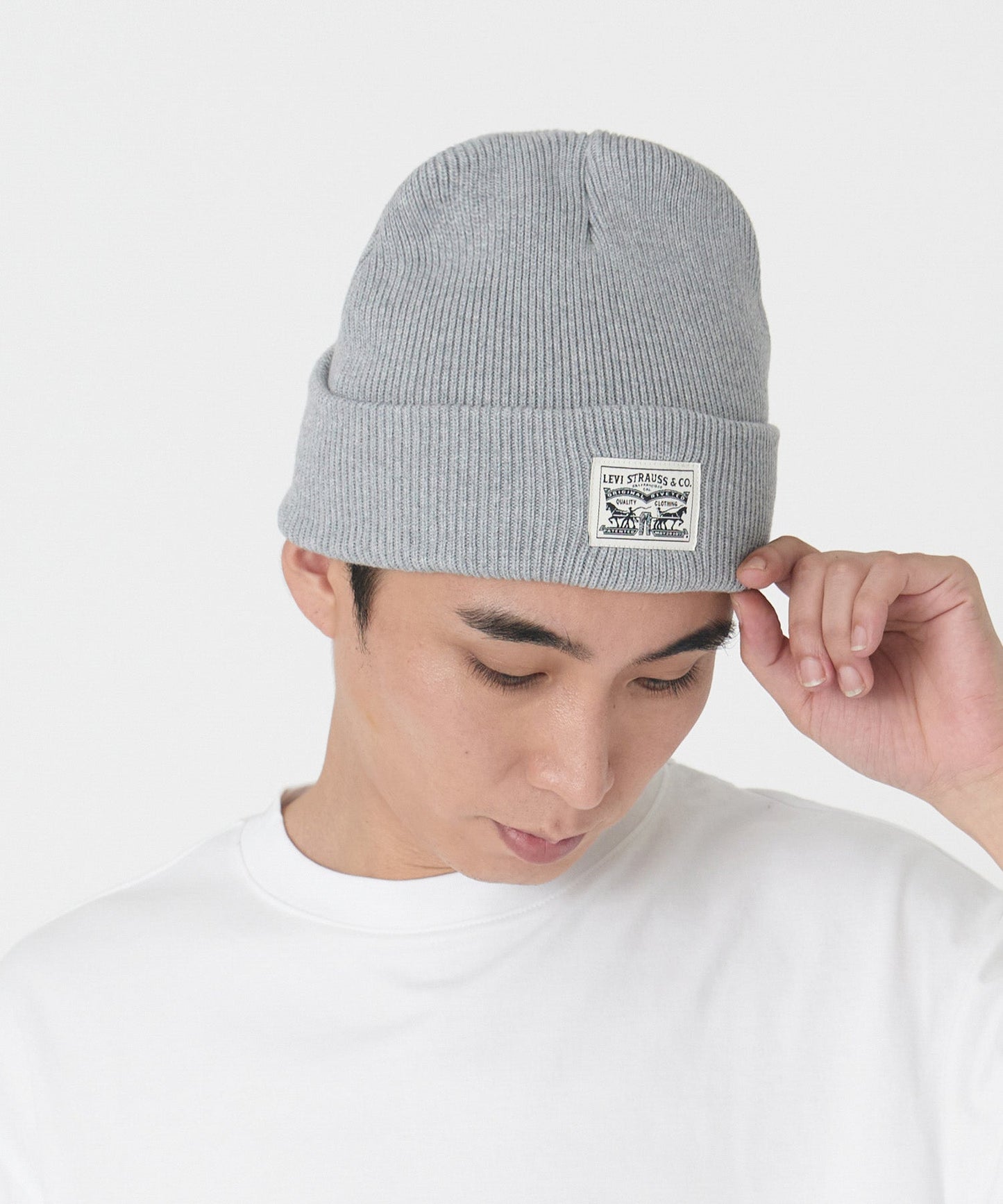 BACKPATCH ビーニー グレー