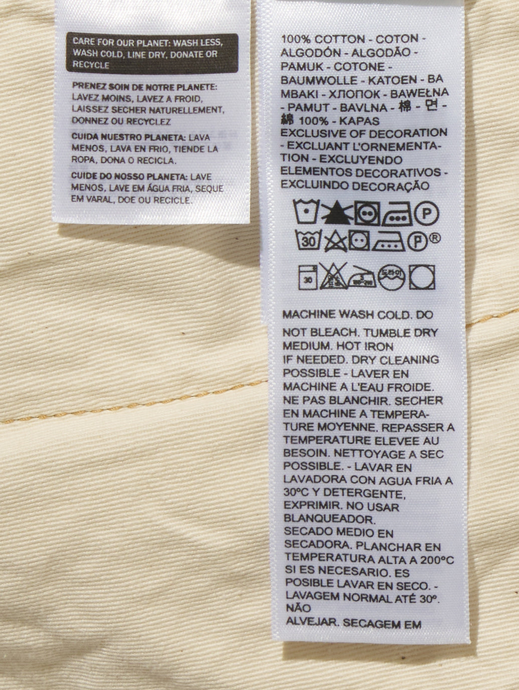 PLEATED トラウザー ホワイト MADE OF JAPAN