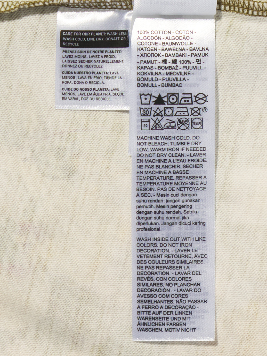 LEVI'S® x DENIM TEARS ベースボールTシャツ