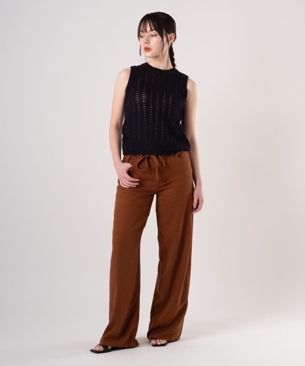 サンライズ ニットタンクトップ