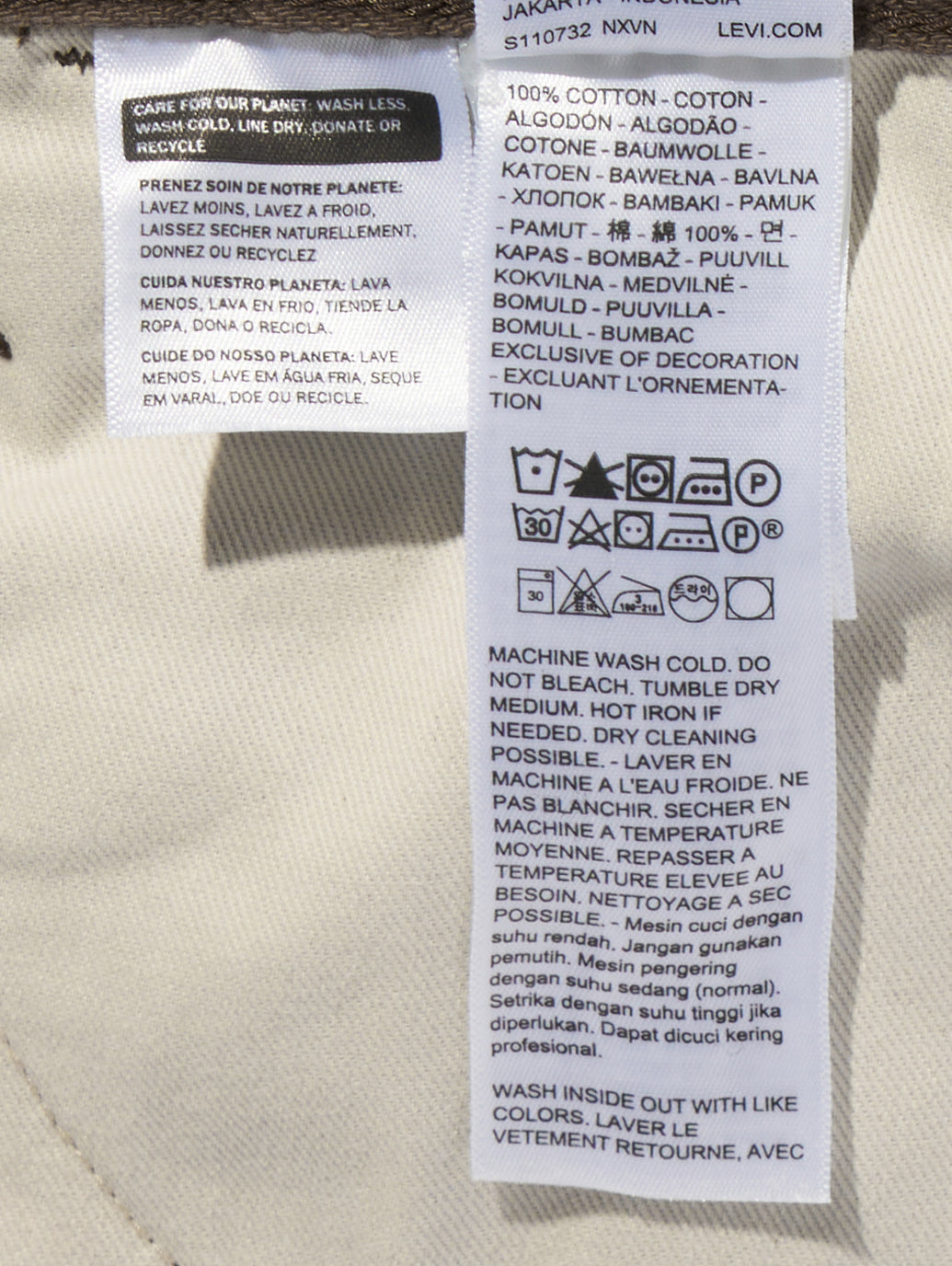 478™ バギーカーゴ ショートパンツ ブラウン