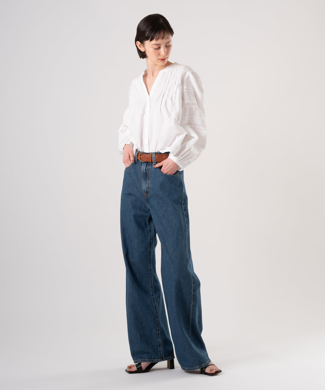 ロングスリーブ ブラウス