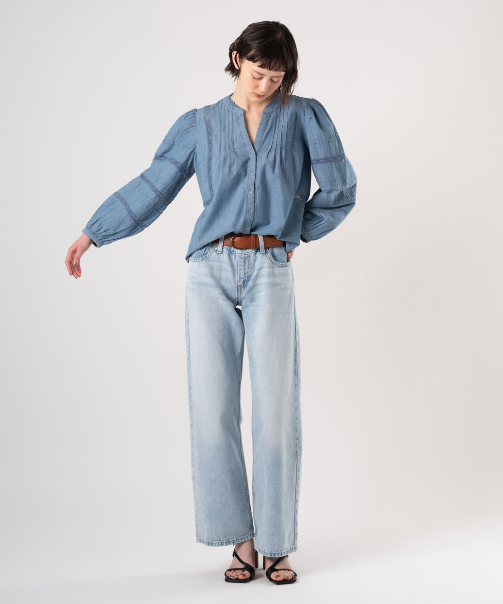 ロングスリーブ ブラウス