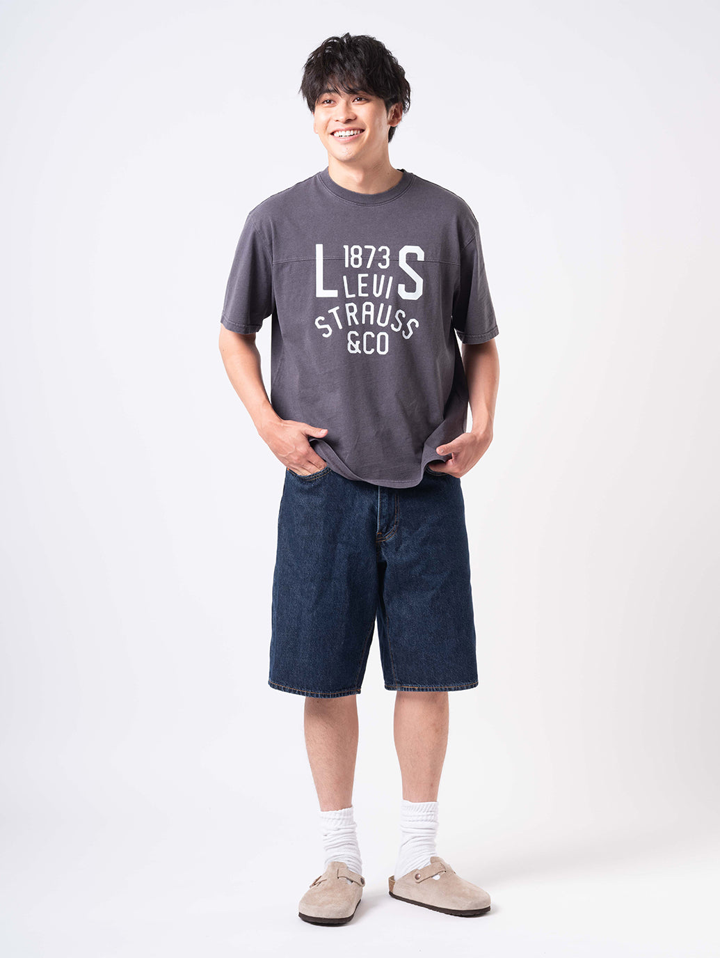 478™ バギーショートパンツ ミディアムインディゴ