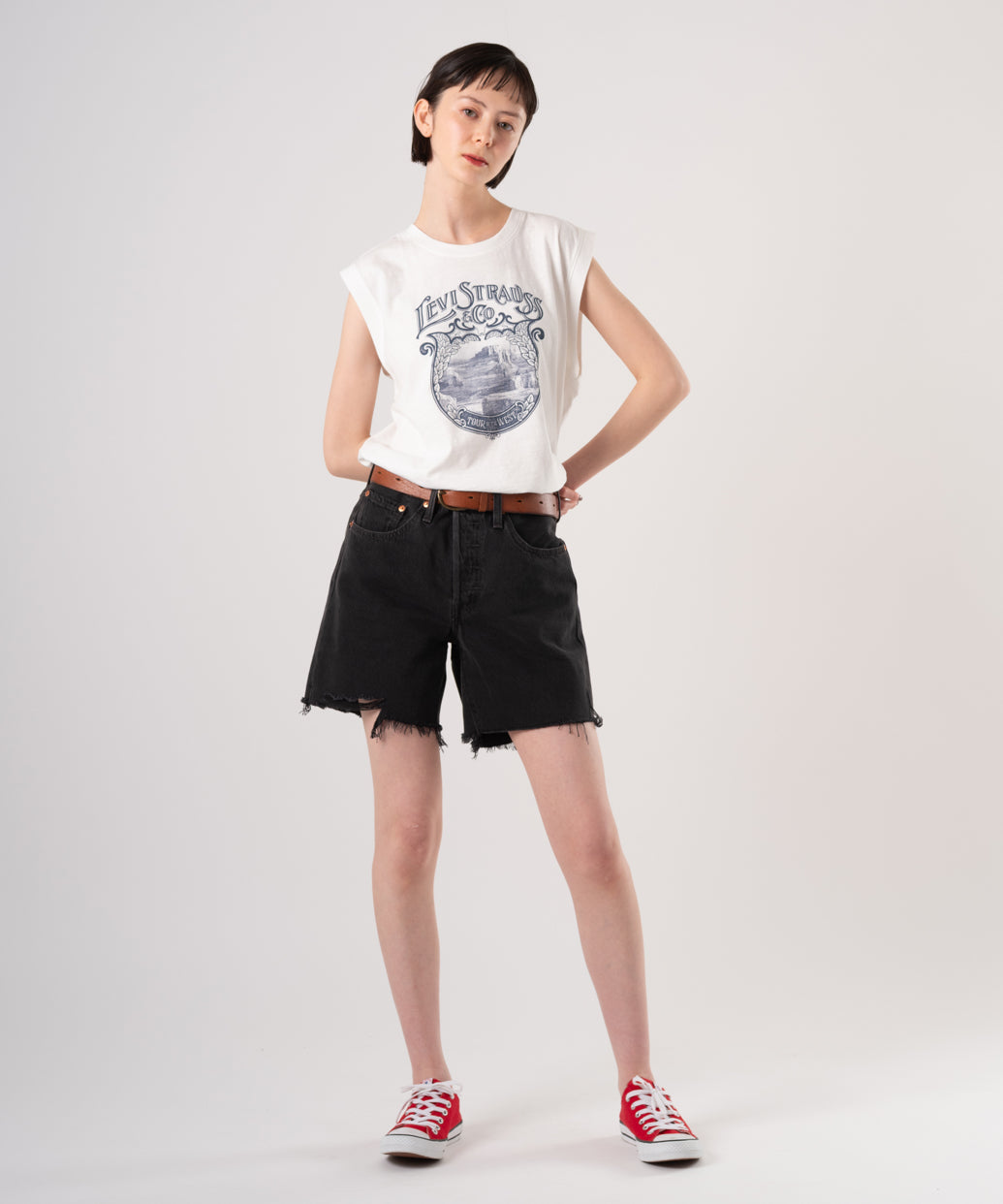 ボックスシルエット タンクトップ