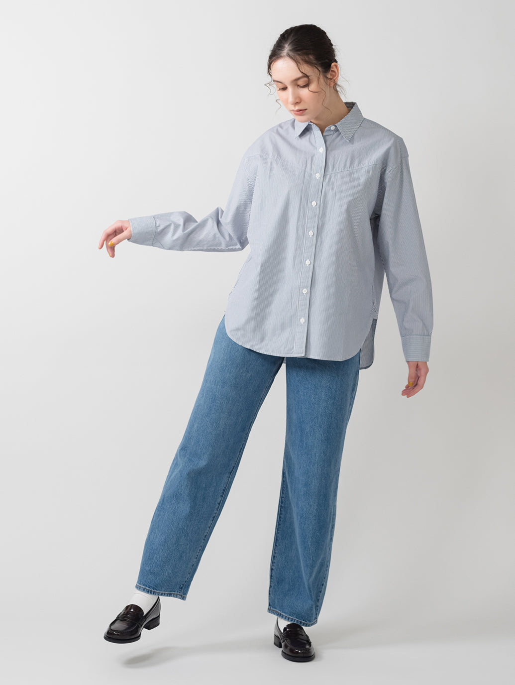 レギュラーストライプシャツ