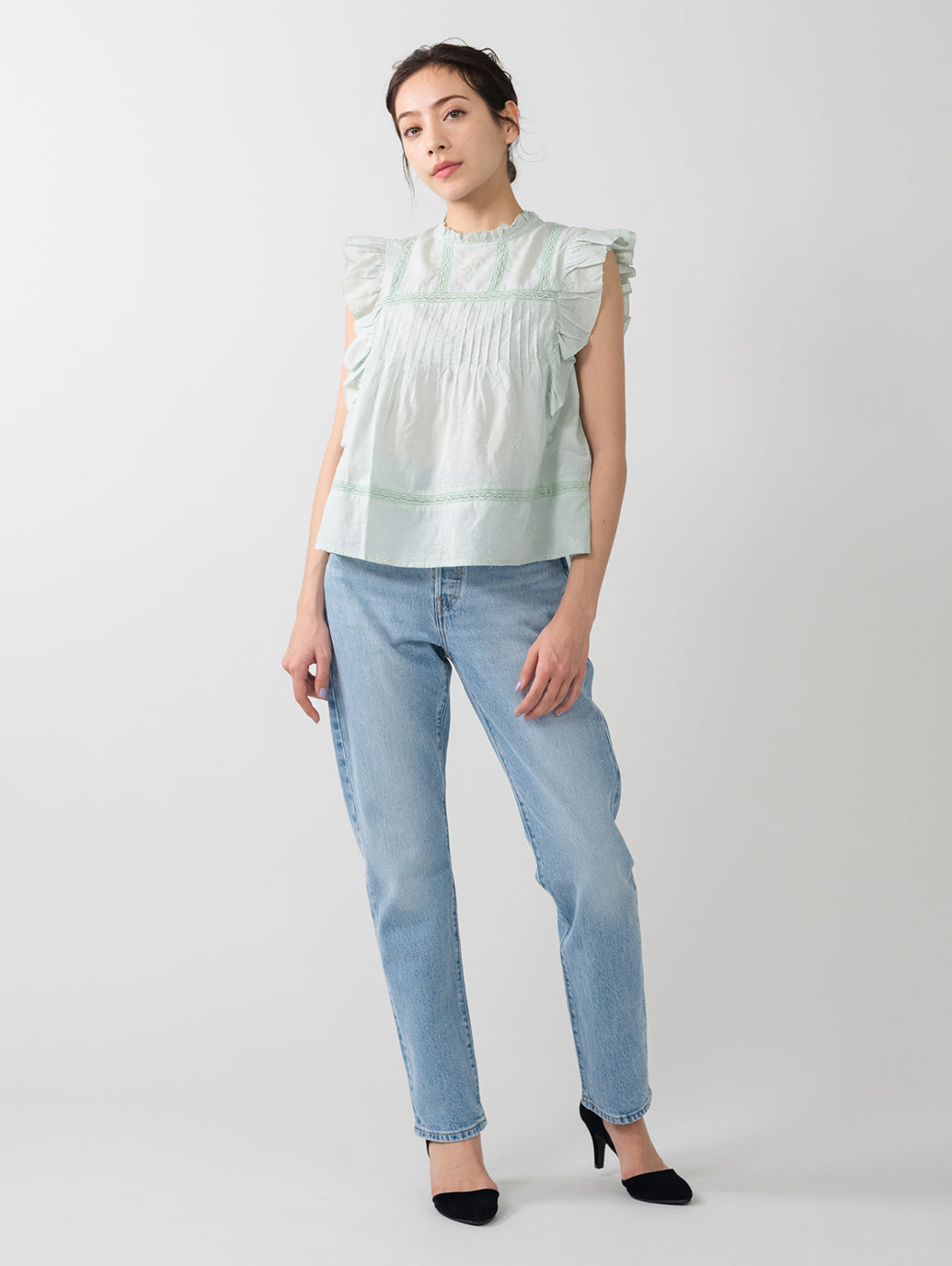 ブラウス タンクトップ