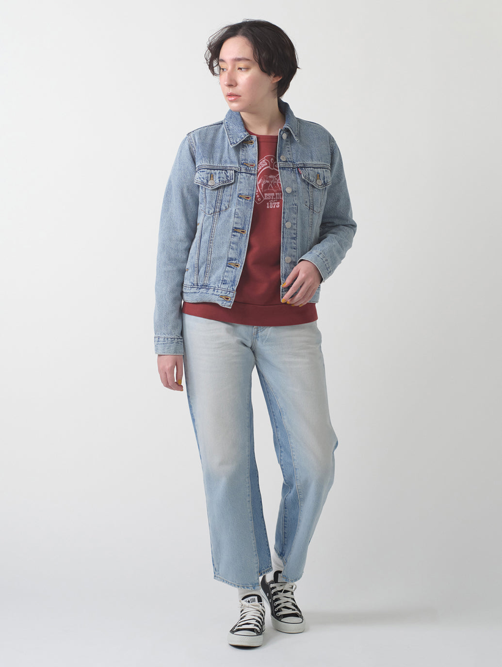 501®'90S ジーンズ アンクル ライトインディゴ