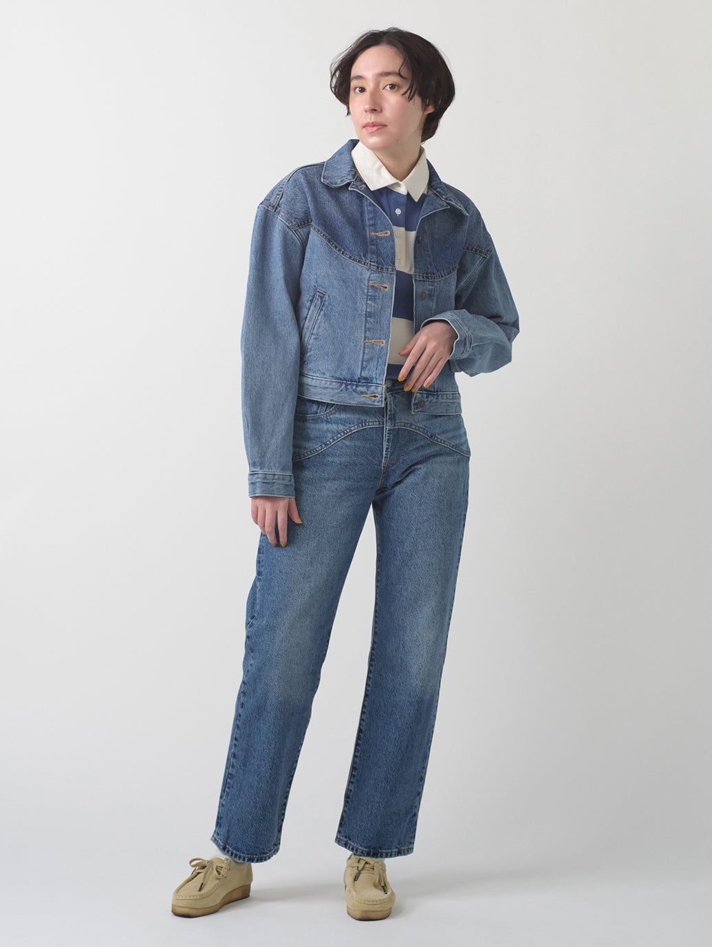 SHRUNKEN 90S トラッカージャケット