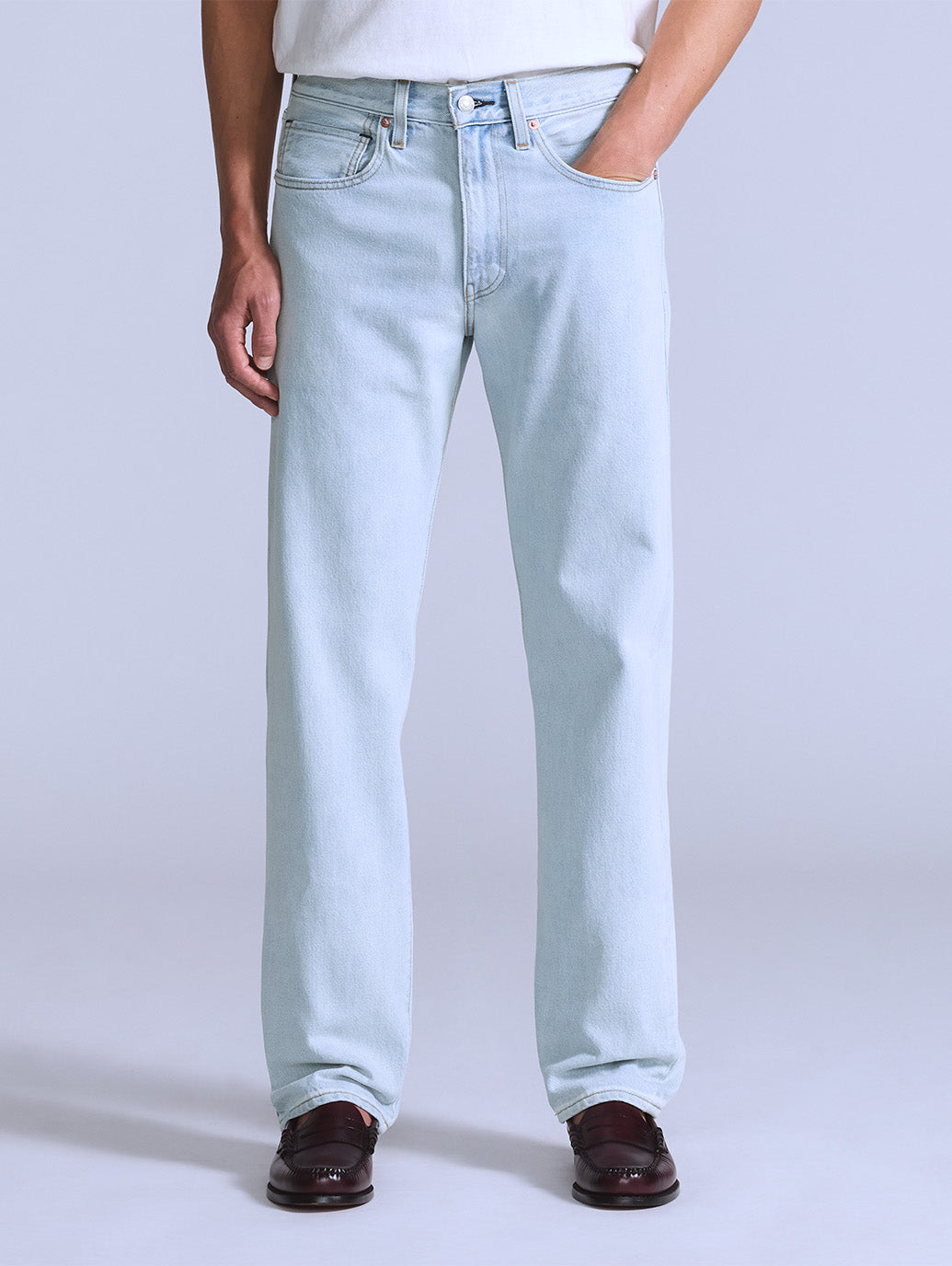BLUETAB™ ANCHOR RELAXED ジーンズ ライトインディゴ – リーバイス