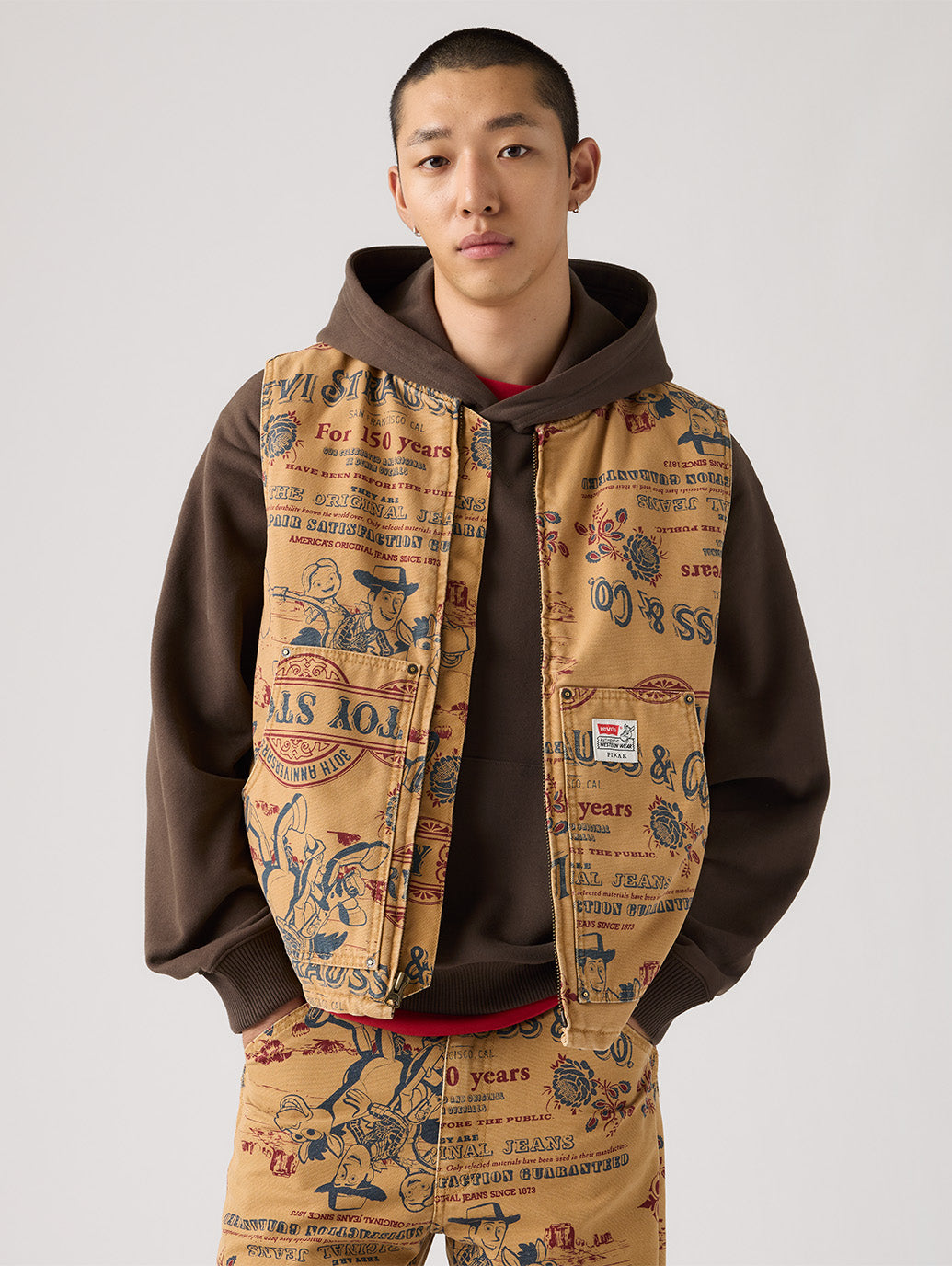 LEVI'S® x TOY STORY ジップフロント ベスト – リーバイス®公式