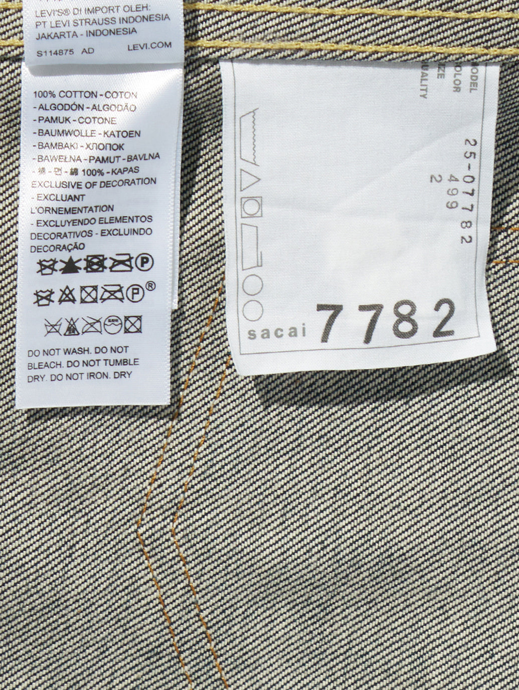 Levi's® x sacai Women's Denim Jumpsuit