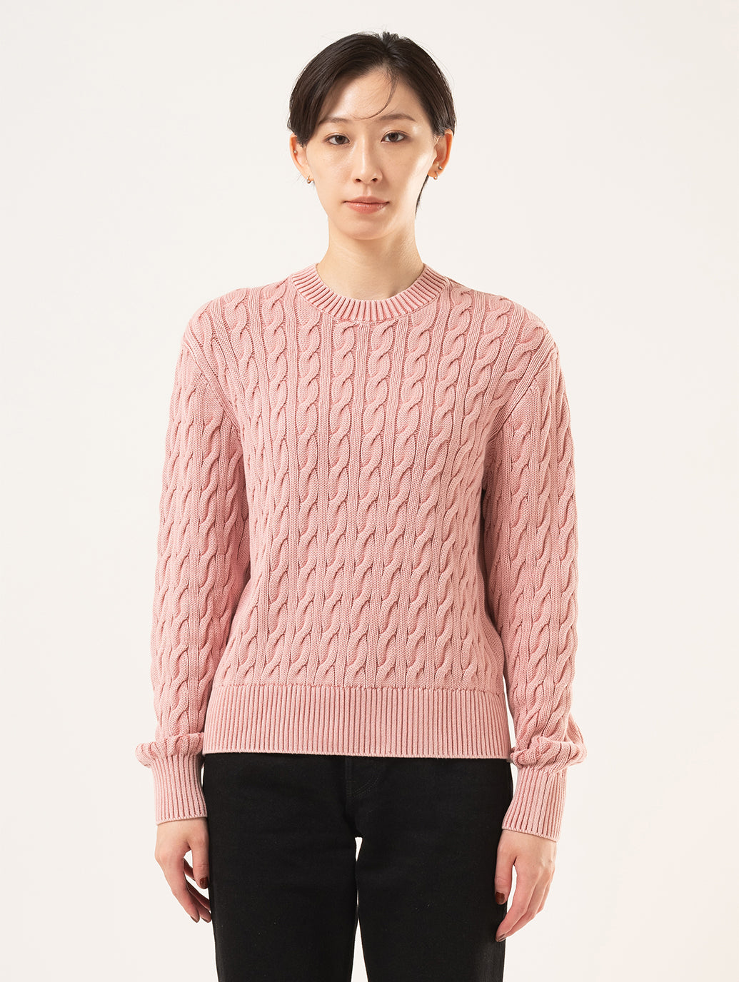 リーバイス（Levi’s）/ボーイフレンド ケーブルクルーネック プルオーバー ボーイフレンド ケーブルクルーネック プルオーバー – リーバイス®公式