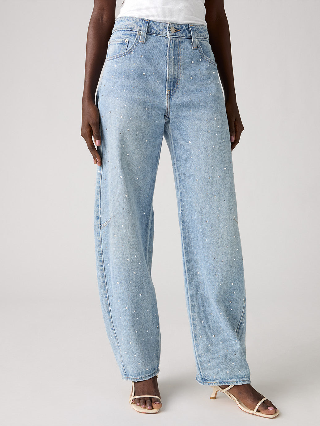 BAGGY DAD バレルジーンズ ライトインディゴ – リーバイス®公式