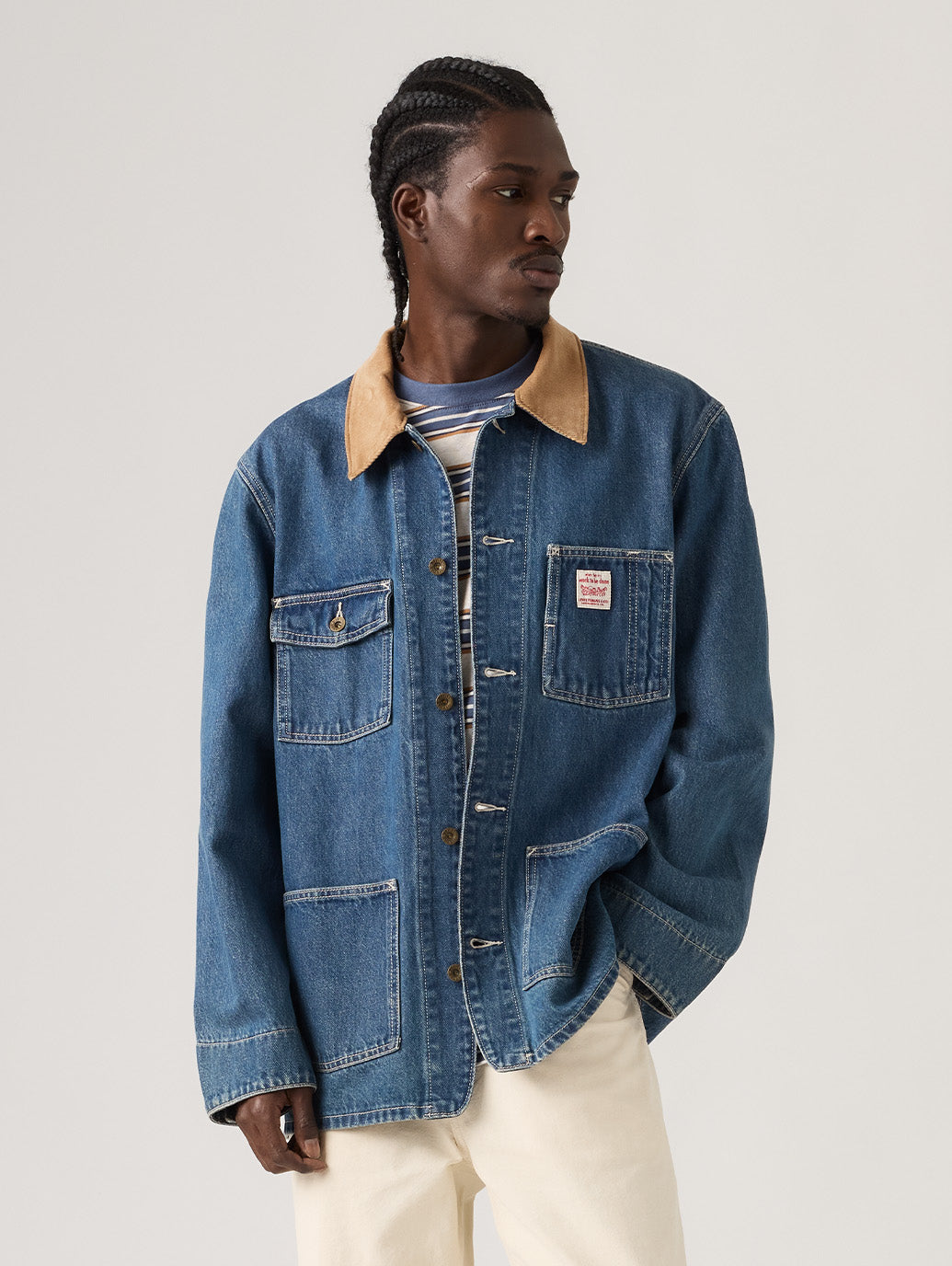リーバイス WORKWEAR ベーカリー チョアジャケット カバーオール M WORKWEAR ベーカリーチョアジャケット – リーバイス®公式オンラインストア
