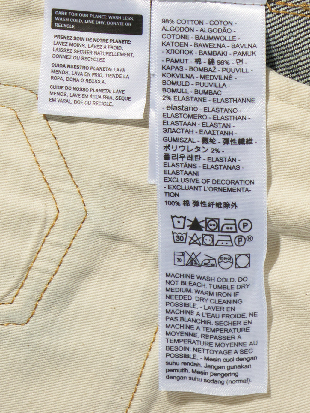 BLUETAB™ Beauジーンズ ダークインディゴ