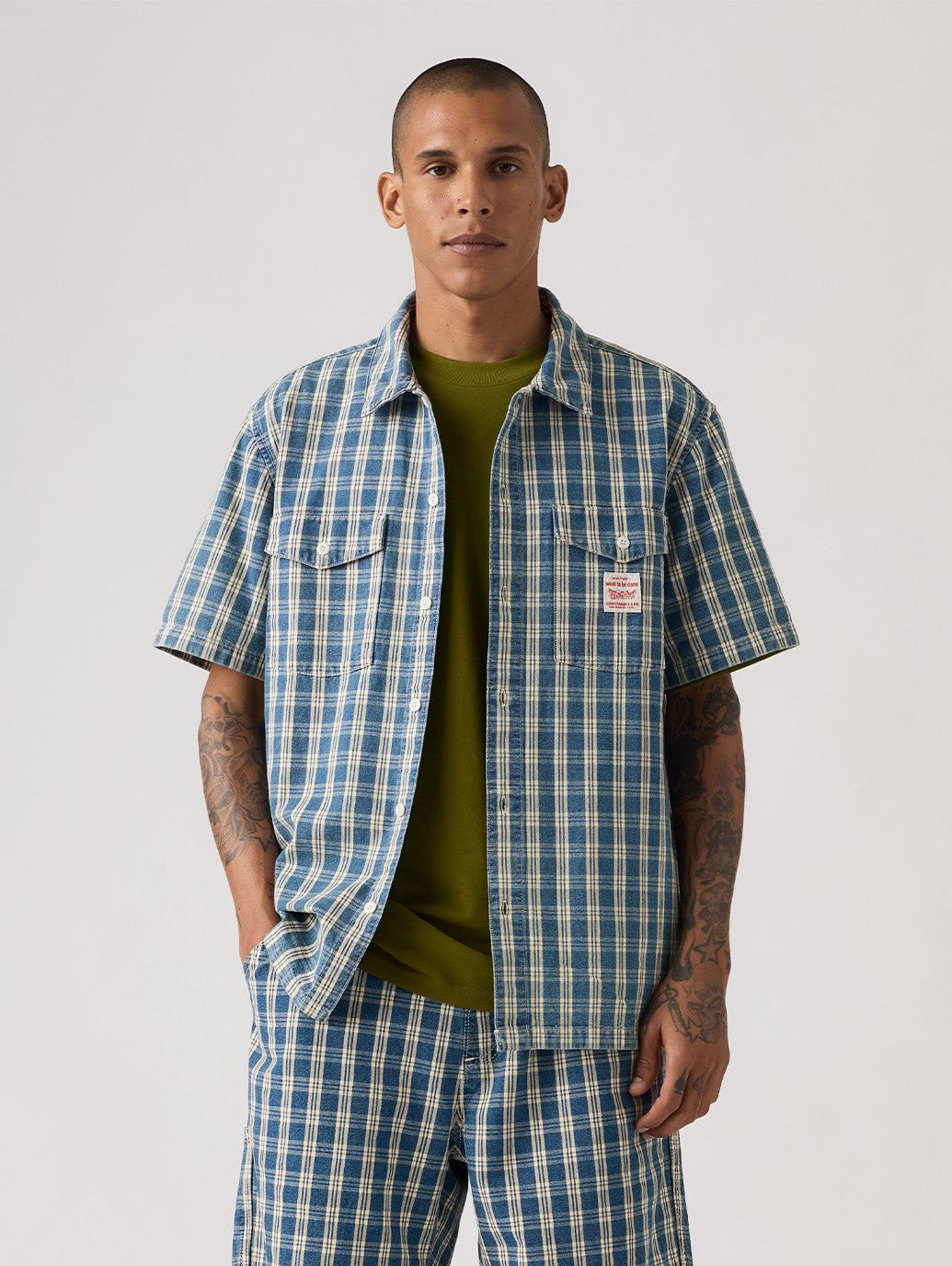 vm ヴーム　ノースリーブ　シャツ　ペイズリー柄 TOPS – vm/ヴーム‐ONLINE STORE