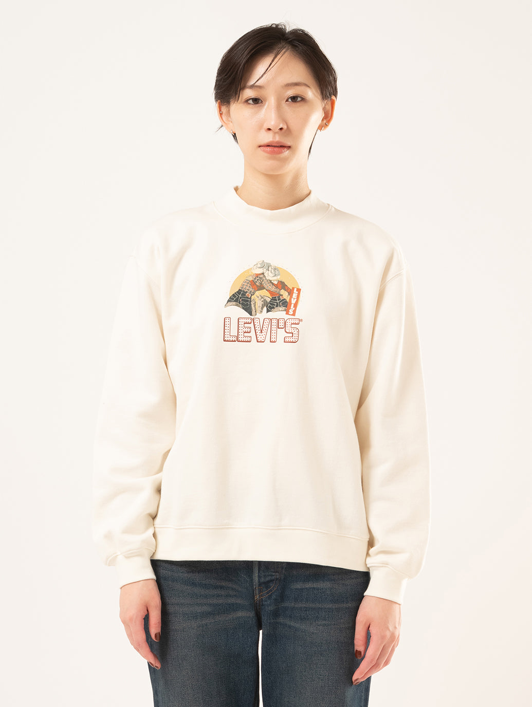 モックネックスウェットシャツ – リーバイス®公式オンラインストア