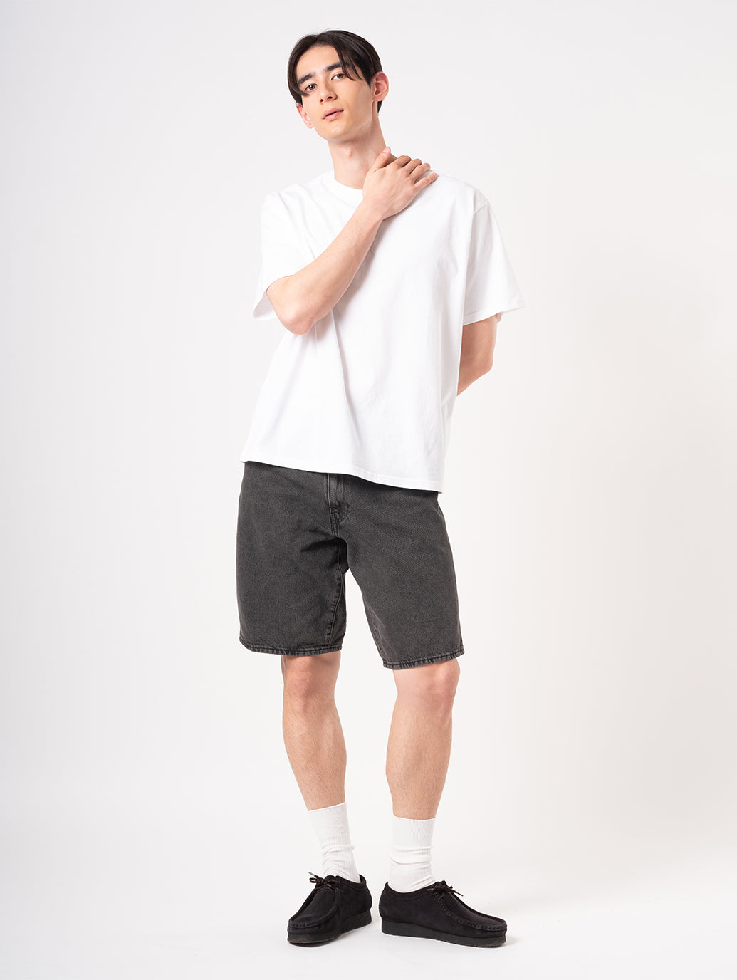 ボックスシルエット クロップド Tシャツ