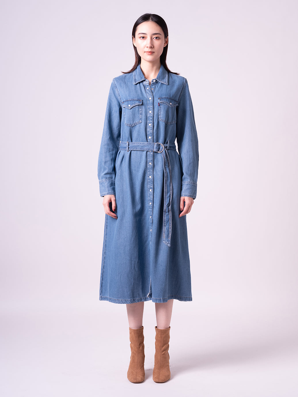 Quincey ロングスリーブ マキシ ドレス – リーバイス®公式オンラインストア