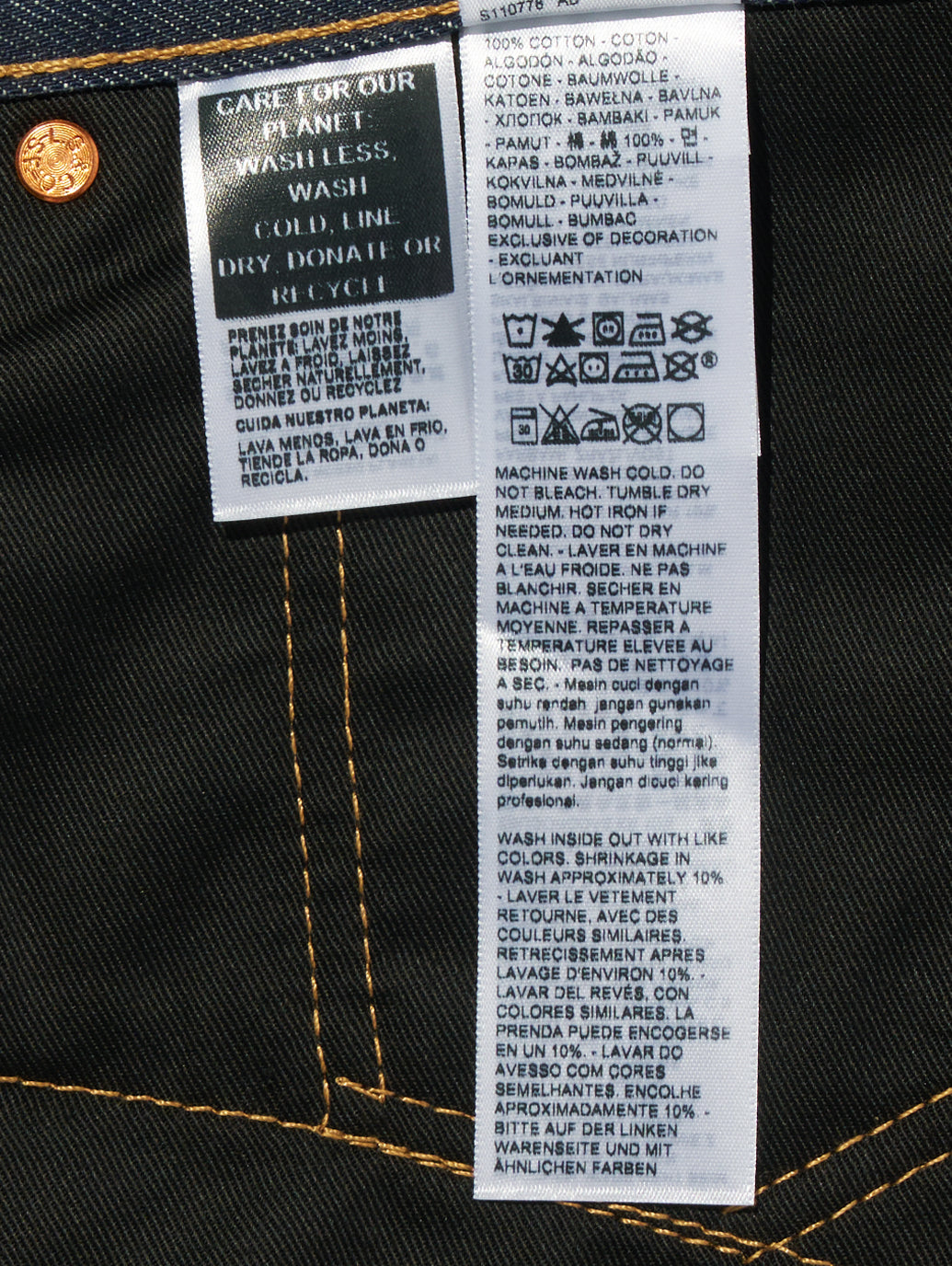 501® DAY SPECIAL COLLECTION 501®ジーンズ ダークインディゴ