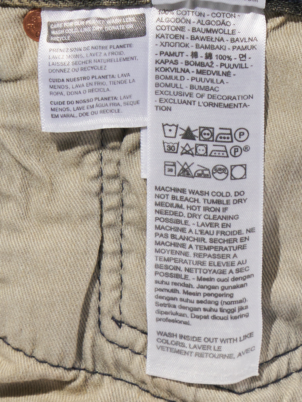 501® オリジナルジーンズ ダークインディゴ