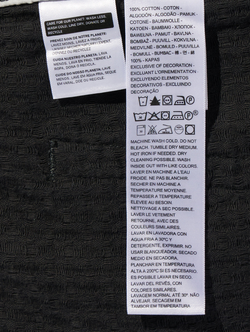 WORKWEAR プルオンワークショーツ ブラック