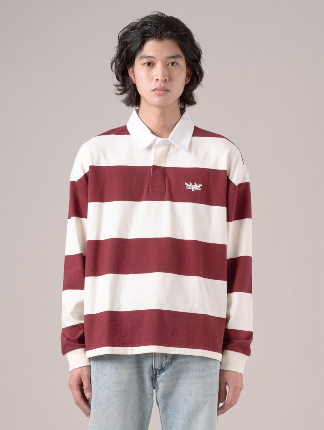 ハドソン ボックス ラグビーシャツ – リーバイス®公式オンラインストア