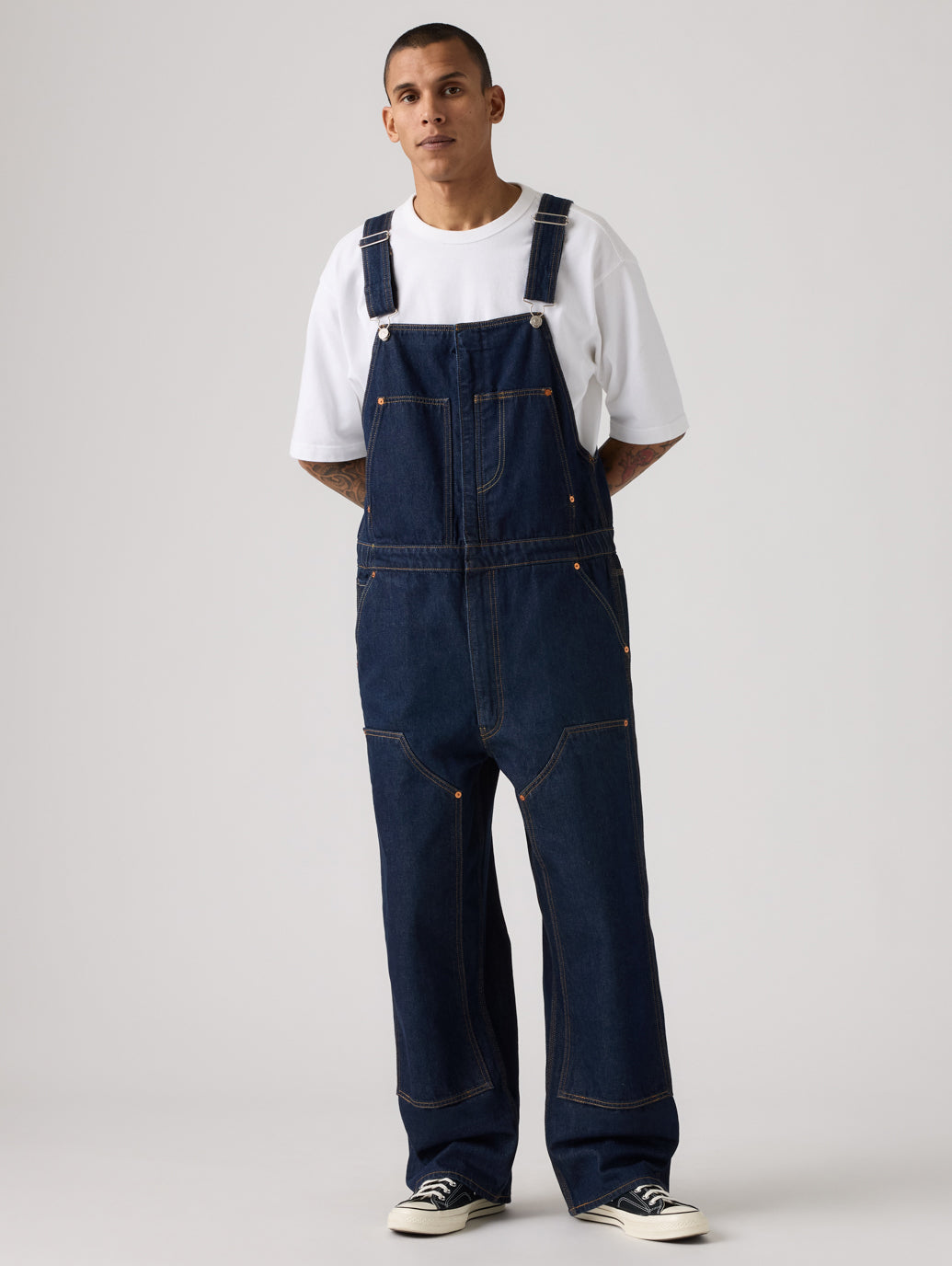 Levi's® x Sky High Farm Goods オーバーオール ダークインディゴ