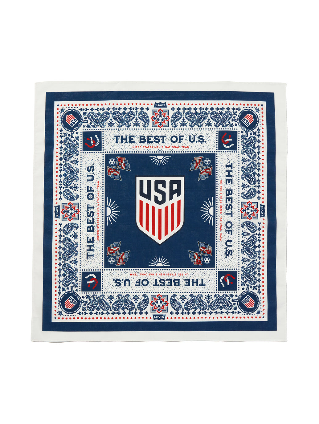 Levi's Vintage Clothing (LVC) バンダナ　3枚 SOCCER COLLECTION USA バンダナ – リーバイス®公式オンラインストア
