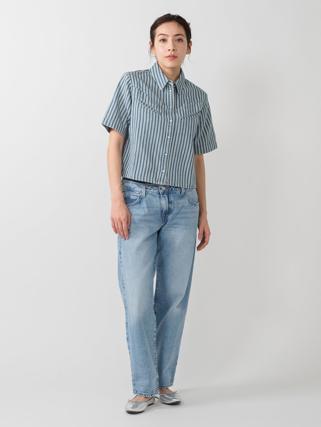 RINOA キャンプシャツ