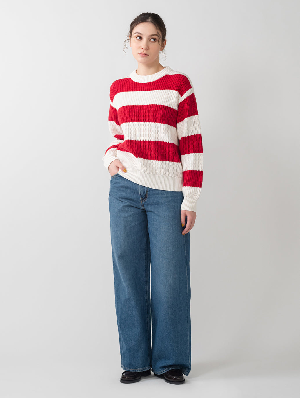 CINCH BAGGY ジーンズ ミディアムインディゴ