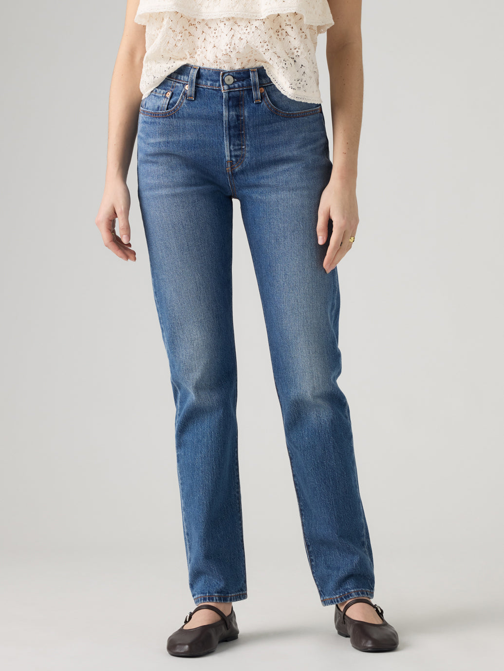 501® ORIGINAL ジーンズ FOR WOMEN ミディアムインディゴ – リーバイス