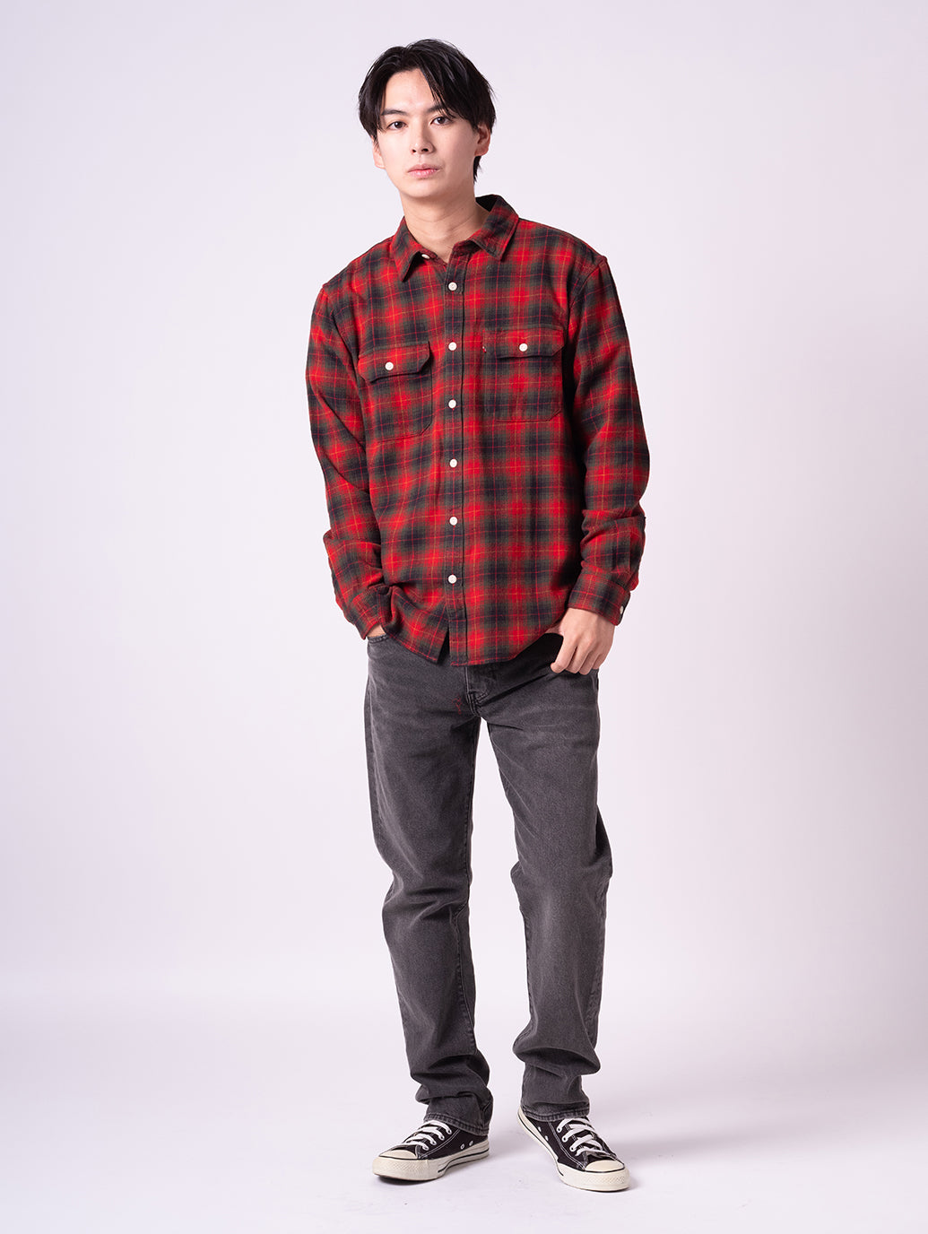 ジャクソン ワーカー オーバーシャツ