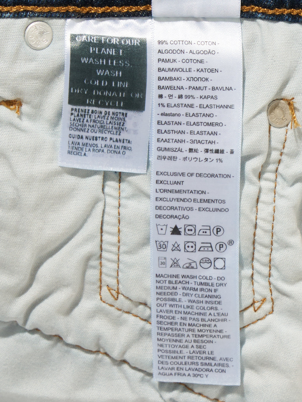 501® SKINNY ジーンズ ダークインディゴ