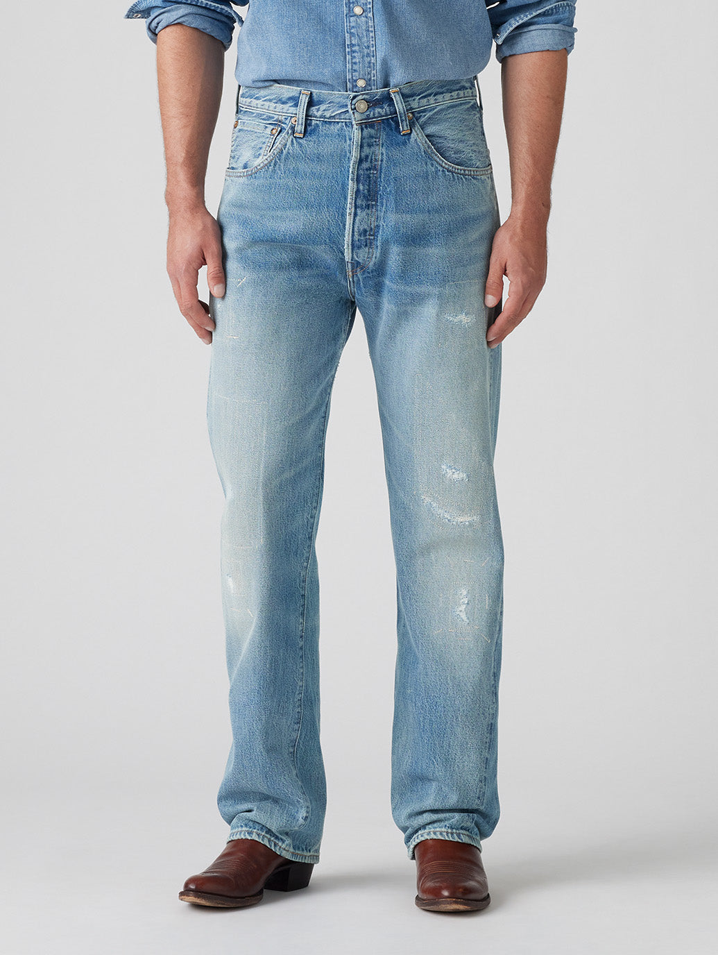 パンツ LVC 1955 501 W33 L34 LEVI'S® VINTAGE CLOTHING 1955 501® ジーンズ ORGANIC リジッド