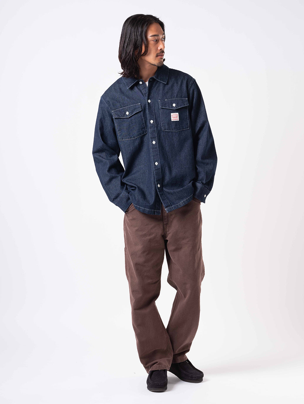 WORKWEAR 568™ ルーズストレートカーペンターパンツ ブラウン