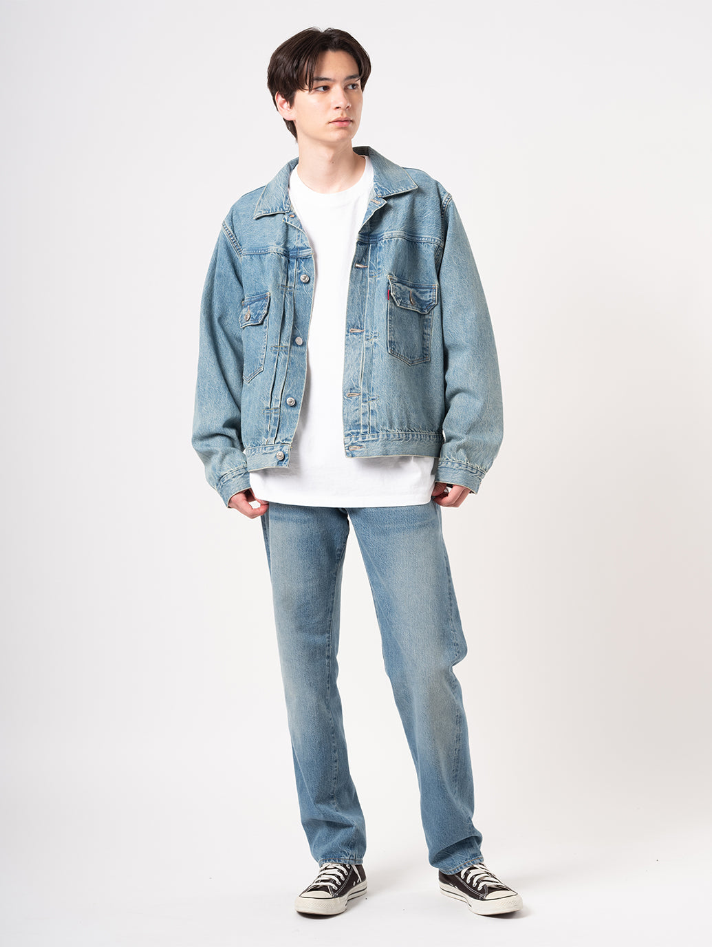 LEVI'S® VINTAGE CLOTHING 1953 TYPEⅡ トラッカージャケット ミディアムインディゴ