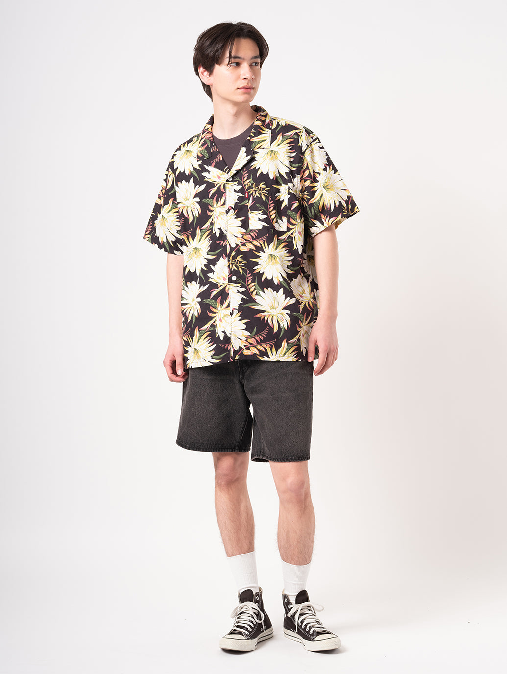 サンセット キャンプシャツ