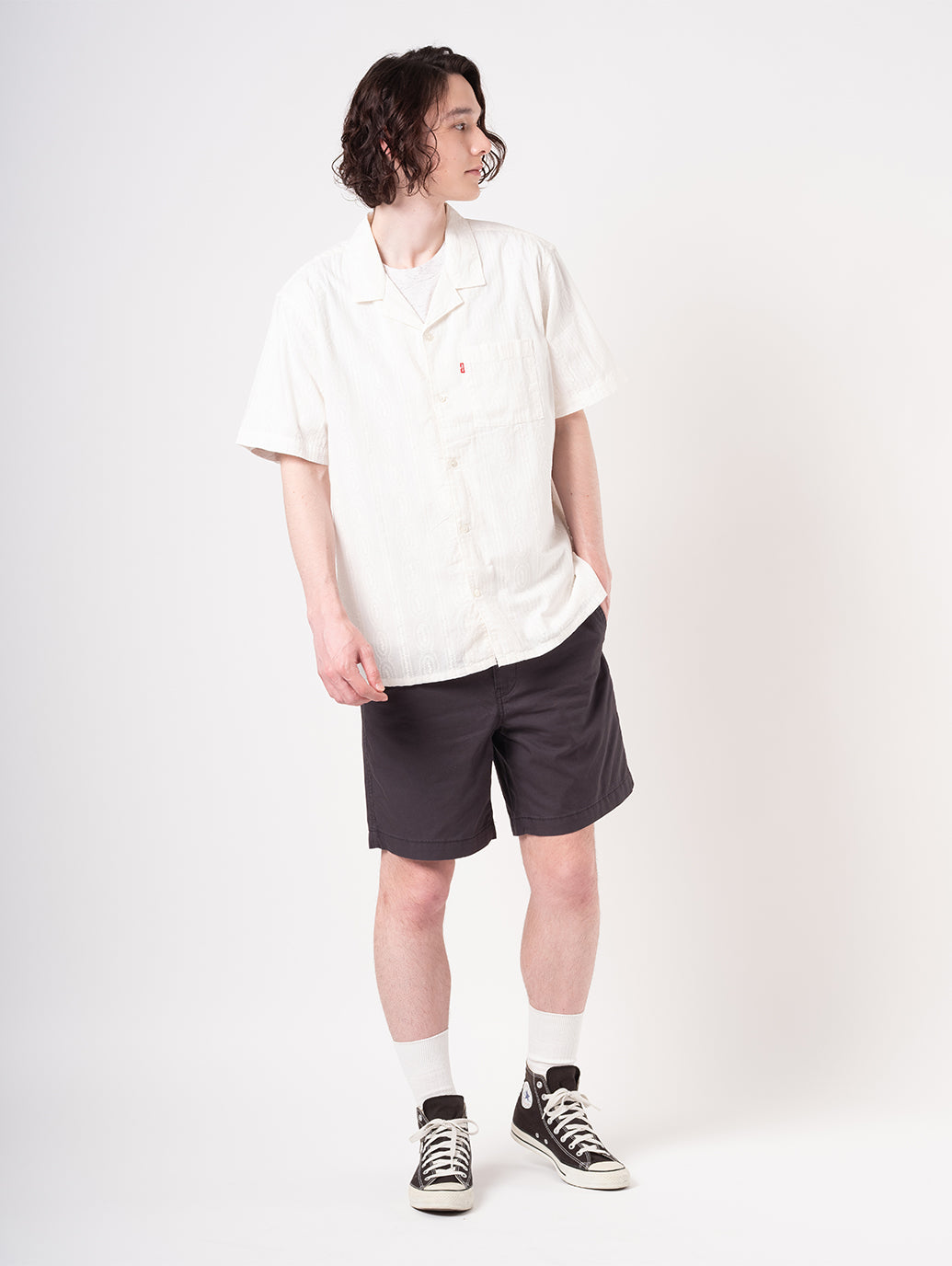 サンセット キャンプシャツ