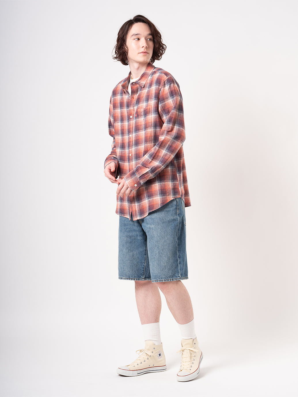 サンセット ポケット スタンダードシャツ