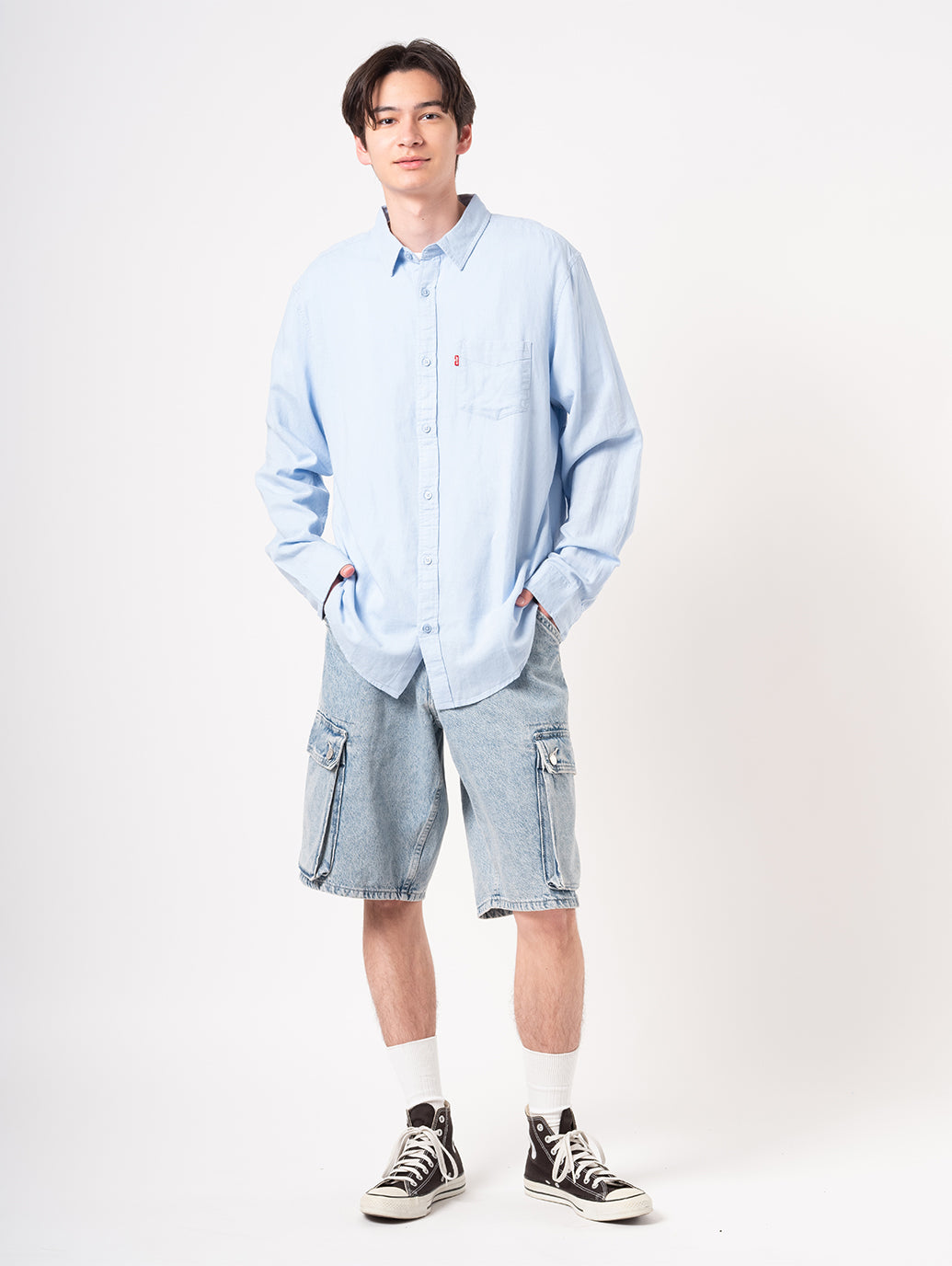 サンセット ポケット スタンダードシャツ