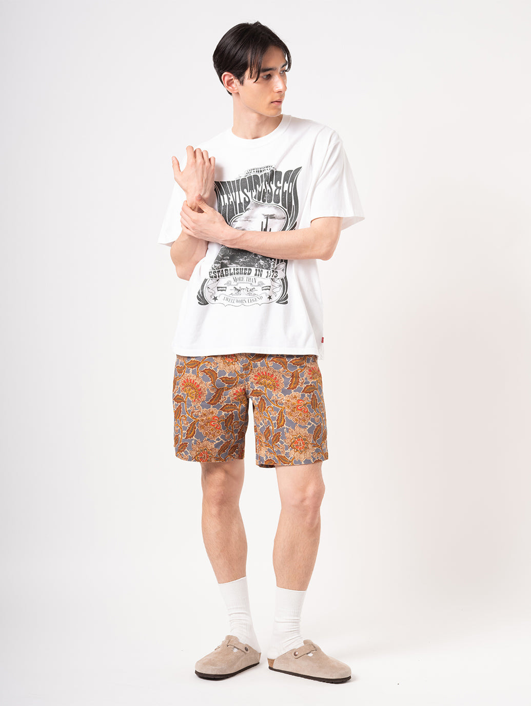 ヴィンテージフィット グラフィック Tシャツ