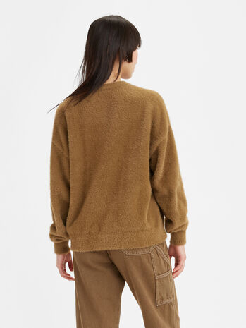 クルーネックセーター