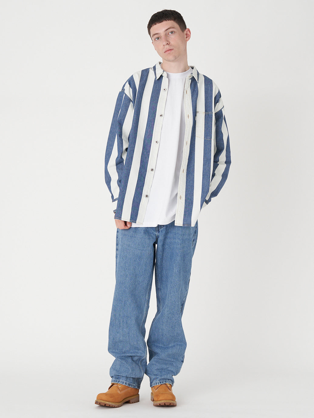 SILVERTAB™ ルーズフィット ミディアムインディゴ