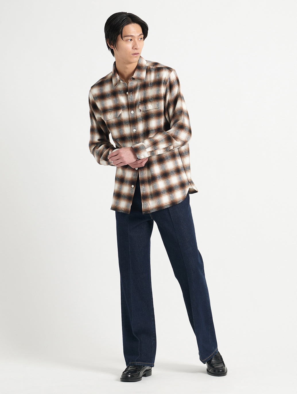 STA PREST フレア ダークインディゴ