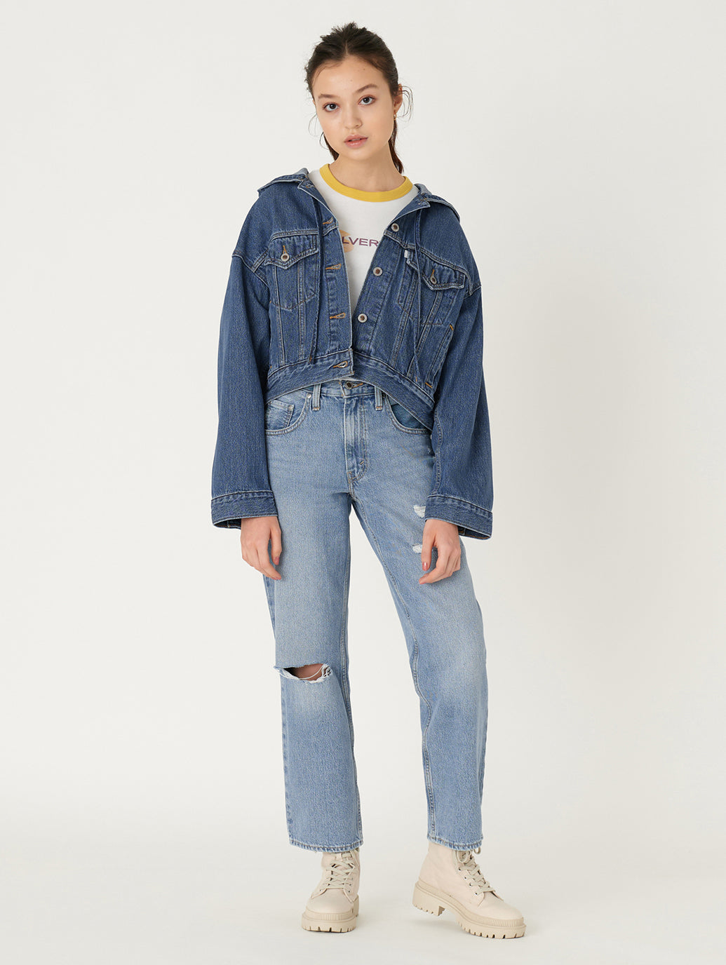 SILVERTAB™ フーデッド トラッカージャケット