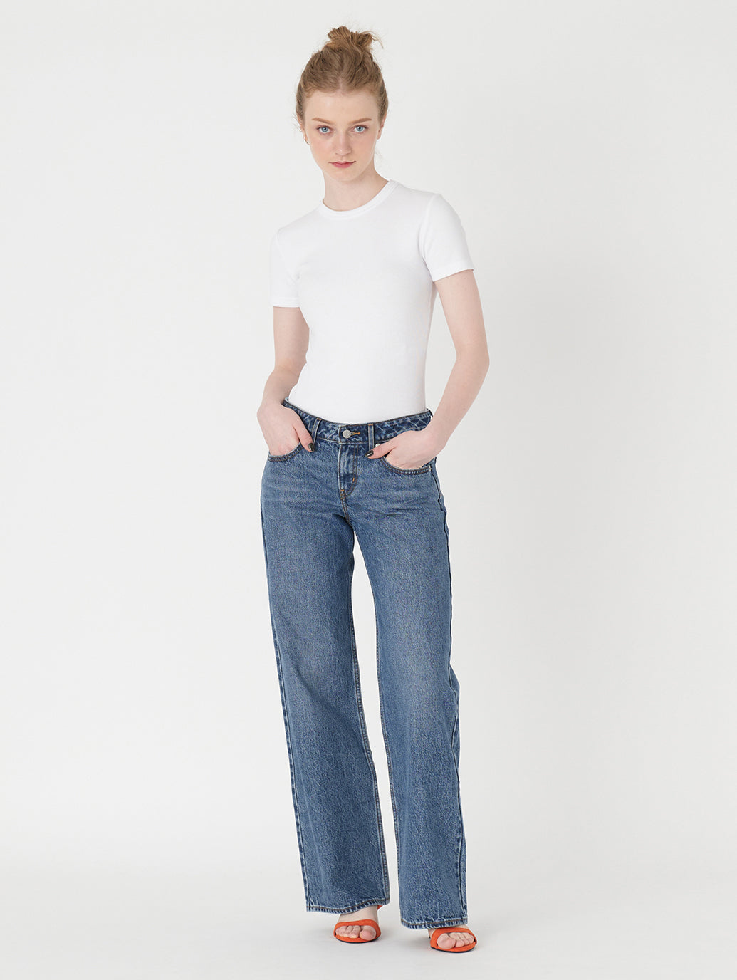 LOW LOOSE ミディアムインディゴ REAL RECOGNIZE