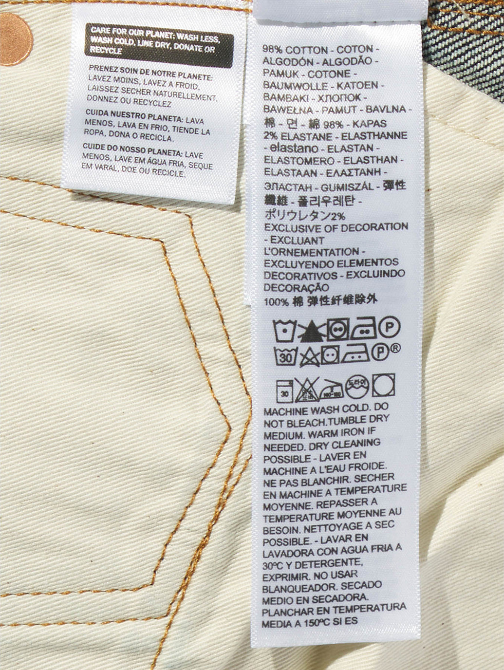 BLUETAB™ 512™ スリムテーパード ジーンズ ダークインディゴ MADE OF JAPAN