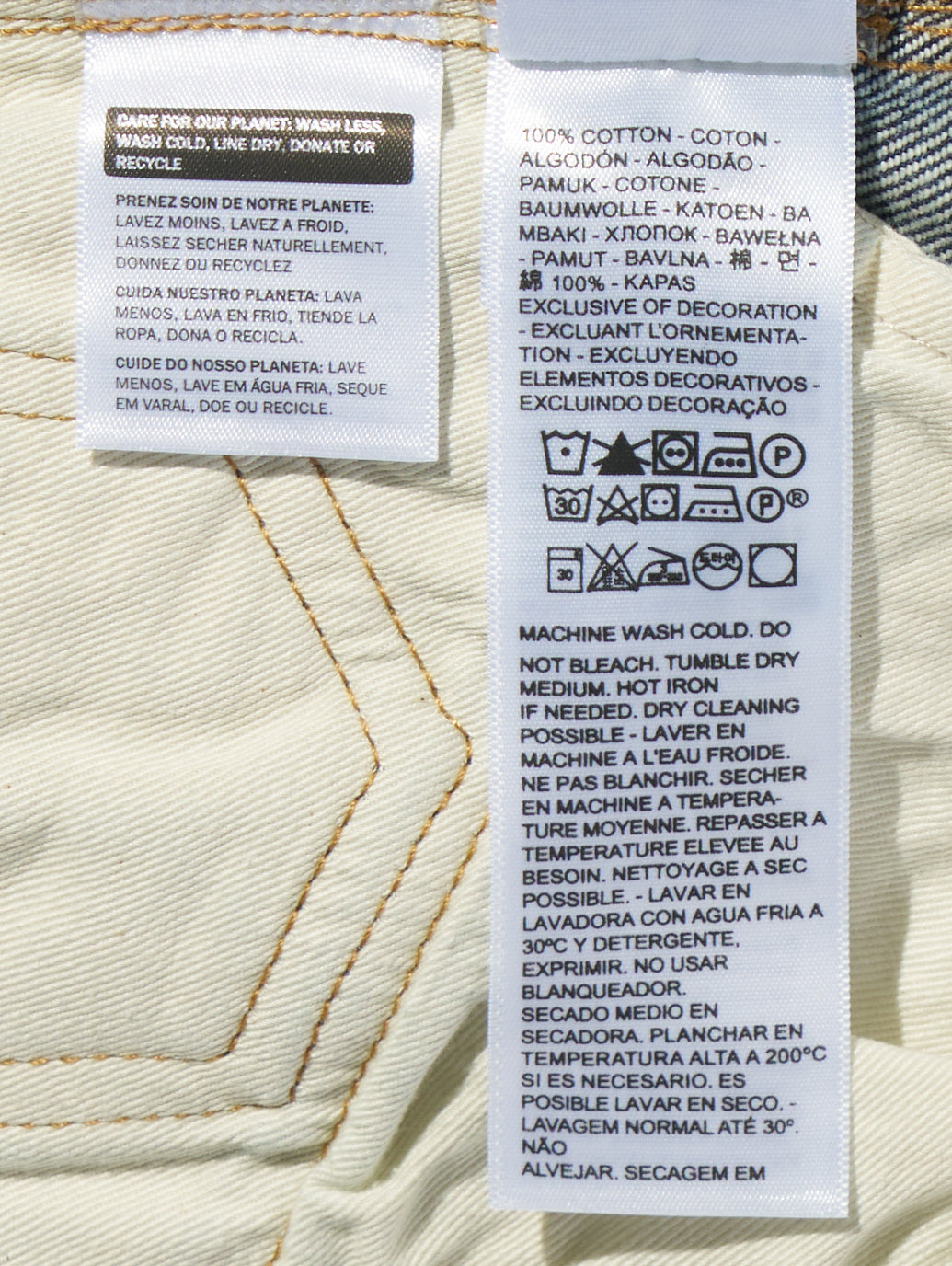 BLUETAB™ カラムジーンズ ダークインディゴ MADE OF JAPAN